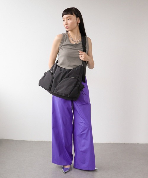 Three Four Time(スリーフォータイム)の「【casselini】ラウンドBIGショルダー(ショルダーバッグ・レディース・ブラック/ブルー系その他/シルバー・FREE)」の7枚目の写真