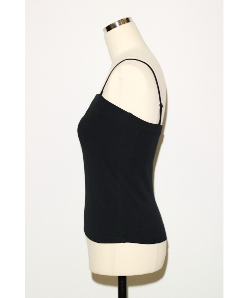 THROW by SLY(スローバイスライ)の「COMFORT CUP IN CAMI コンフォートカップインキャミ 夏服 秋服 カップ付き(キャミソール・レディース・ブラウン/ホワイト/ブラック・1/2)」の12枚目の写真