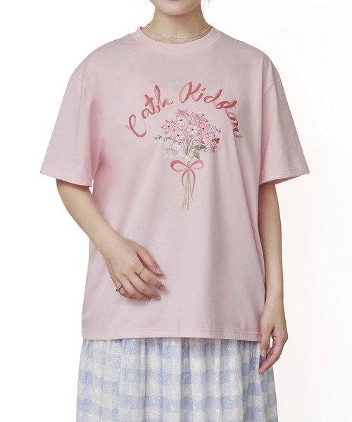 オーバーサイズTシャツ Flower Bunch（Tシャツ/カットソー）｜Cath