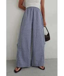 TRUNC | Check Curve Pants(その他パンツ)