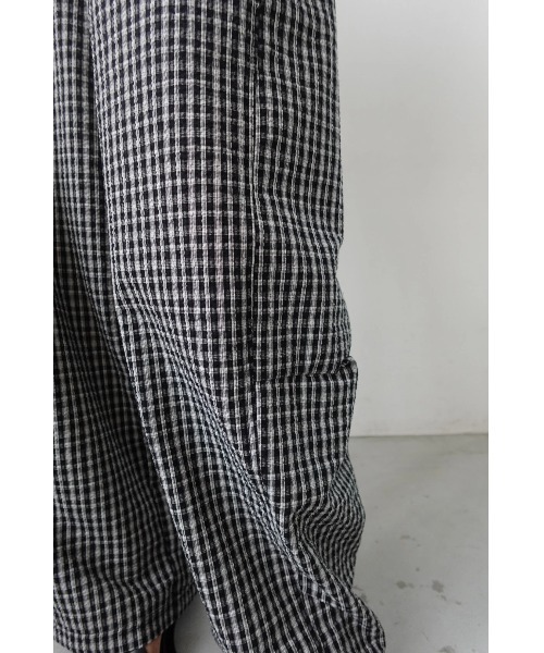 TRUNC(トランクエイティーエイト)の「Check Curve Pants(その他パンツ・レディース・ブラック/ブルー・FREE)」の7枚目の写真