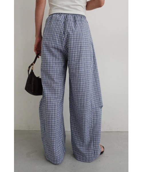 TRUNC(トランクエイティーエイト)の「Check Curve Pants(その他パンツ・レディース・ブラック/ブルー・FREE)」の17枚目の写真
