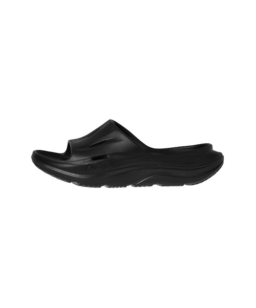 HOKA(ホカ)の「U ORA RECOVERY SLIDE 3 1135061-BBLC(サンダル・メンズ・ブラック・26cm/29cm/27cm/28cm/25cm)」の2枚目の写真