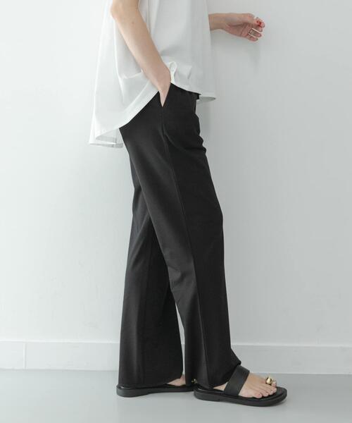 URBAN RESEARCH Sonny Label(アーバンリサーチサニーレーベル)の「接触冷感ポンチイージーフレアパンツ(その他パンツ・レディース・ブラウン/ブラック・36/38)」の6枚目の写真