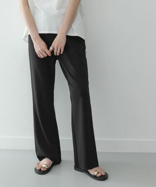URBAN RESEARCH Sonny Label(アーバンリサーチサニーレーベル)の「接触冷感ポンチイージーフレアパンツ(その他パンツ・レディース・ブラウン/ブラック・36/38)」の7枚目の写真