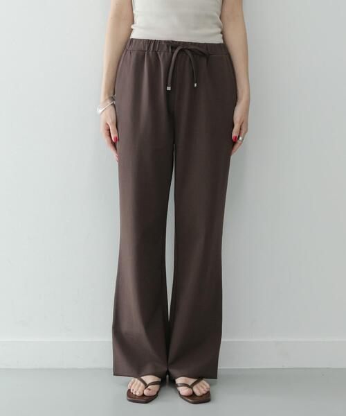 URBAN RESEARCH Sonny Label(アーバンリサーチサニーレーベル)の「接触冷感ポンチイージーフレアパンツ(その他パンツ・レディース・ブラウン/ブラック・36/38)」の22枚目の写真