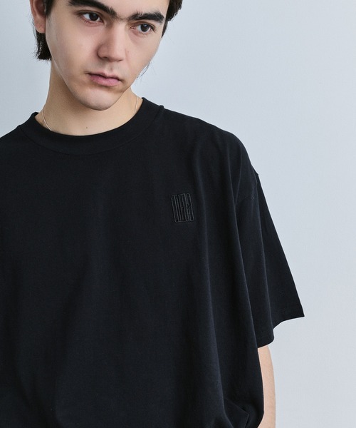 JIEDA(ジエダ)の「JIEDA EMBROIDERY RELAX TEE(Tシャツ/カットソー・メンズ・ホワイト/ブラック・2/1)」の2枚目の写真
