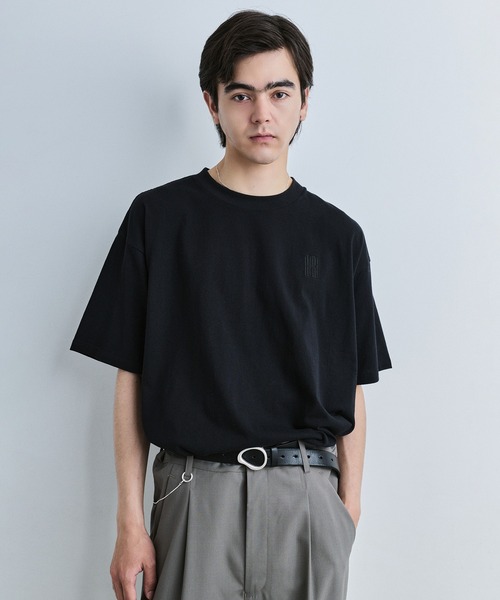 JIEDA(ジエダ)の「JIEDA EMBROIDERY RELAX TEE(Tシャツ/カットソー・メンズ・ホワイト/ブラック・2/1)」の9枚目の写真