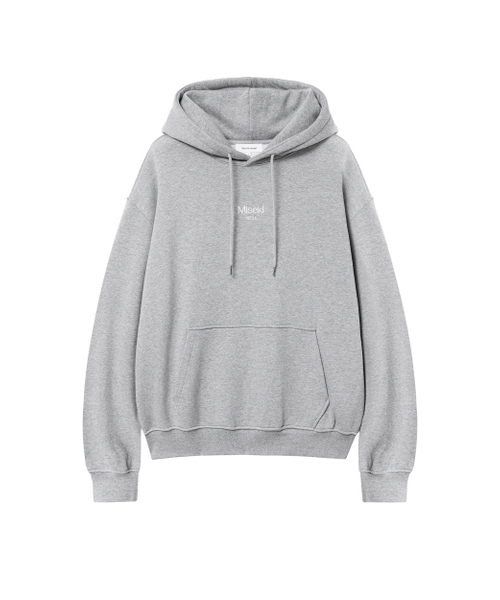 MISEKISEOUL MEN(ミセキソウルメンズ)の「Misekiseoul logo hoodie MELANGE GREY(パーカー・メンズ・その他・4/1/2/3)」の2枚目の写真