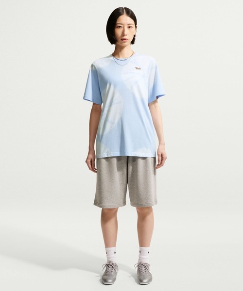 NIKE（ナイキ）の「NIKE ナイキ NSW S/S Tシャツ（Tシャツ/カットソー・レディース・サックスブルー/ペールイエロー・S/M/L/XL）」の7枚目の写真
