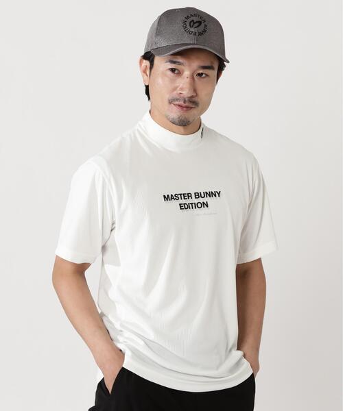 MASTER BUNNY EDITION(マスターバニーエディション)の「【MASTER BUNNY EDITION】ドライマスターワッフル半袖ハイネックカットソー(Tシャツ/カットソー・メンズ・ブラック/ホワイト/レッド・LARGE/X-LARGE/MEDIUM)」の4枚目の写真
