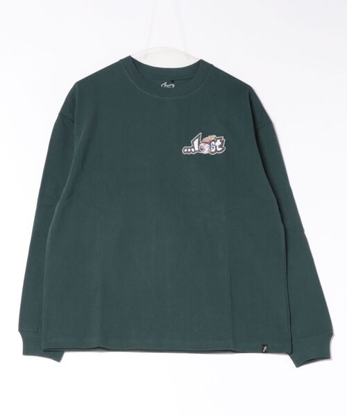 lost（ロスト）の「lost/ロスト EYEBALL LAM LS TEE ロンT LM6F-2203（Tシャツ/カットソー・メンズ・モスグリーン/ブラック/アッシュグレー・M/XL/L）」の8枚目の写真