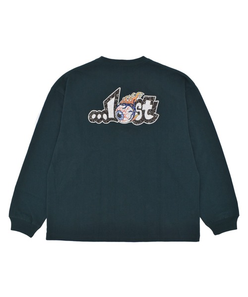 lost（ロスト）の「lost/ロスト EYEBALL LAM LS TEE ロンT LM6F-2203（Tシャツ/カットソー・メンズ・モスグリーン/ブラック/アッシュグレー・M/XL/L）」の9枚目の写真