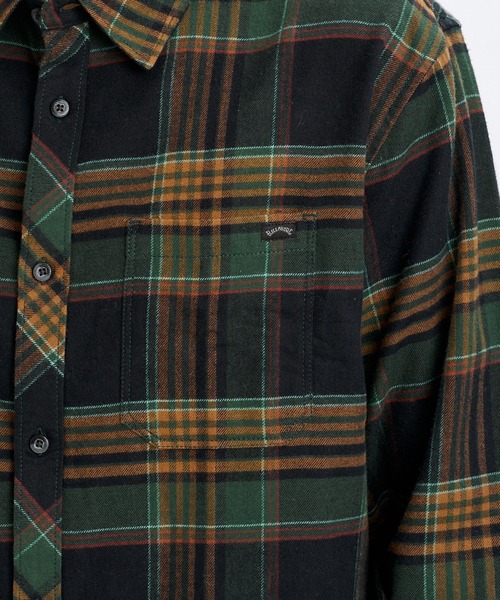 BILLABONG(ビラボン)の「BILLABONG メンズ COASTLINE FLANNEL 長袖シャツ 【2026年秋冬モデル】/ビラボンチェックネルシャツ(シャツ/ブラウス・メンズ・ブルー系その他/レッド系その他/ブラック/オフホワイト・MEDIUM/X-LARGE/LARGE)」の13枚目の写真