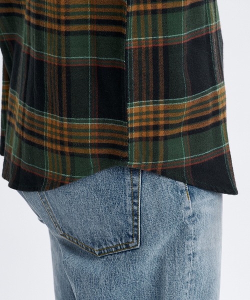 BILLABONG(ビラボン)の「BILLABONG メンズ COASTLINE FLANNEL 長袖シャツ 【2026年秋冬モデル】/ビラボンチェックネルシャツ(シャツ/ブラウス・メンズ・ブルー系その他/レッド系その他/ブラック/オフホワイト・MEDIUM/X-LARGE/LARGE)」の15枚目の写真