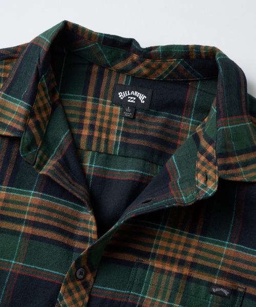 BILLABONG(ビラボン)の「BILLABONG メンズ COASTLINE FLANNEL 長袖シャツ 【2026年秋冬モデル】/ビラボンチェックネルシャツ(シャツ/ブラウス・メンズ・ブルー系その他/レッド系その他/ブラック/オフホワイト・MEDIUM/X-LARGE/LARGE)」の16枚目の写真