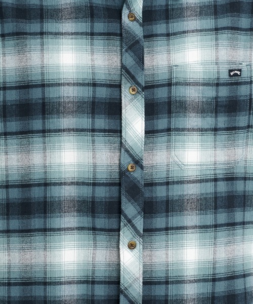 BILLABONG(ビラボン)の「BILLABONG メンズ COASTLINE FLANNEL 長袖シャツ 【2026年秋冬モデル】/ビラボンチェックネルシャツ(シャツ/ブラウス・メンズ・ブルー系その他/レッド系その他/ブラック/オフホワイト・MEDIUM/X-LARGE/LARGE)」の11枚目の写真