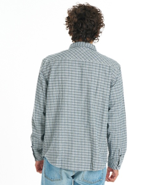 BILLABONG(ビラボン)の「BILLABONG メンズ COASTLINE FLANNEL 長袖シャツ 【2026年秋冬モデル】/ビラボンチェックネルシャツ(シャツ/ブラウス・メンズ・ブルー系その他/レッド系その他/ブラック/オフホワイト・MEDIUM/X-LARGE/LARGE)」の21枚目の写真
