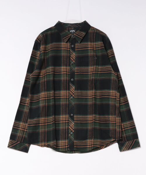 BILLABONG(ビラボン)の「BILLABONG メンズ COASTLINE FLANNEL 長袖シャツ 【2026年秋冬モデル】/ビラボンチェックネルシャツ(シャツ/ブラウス・メンズ・ブルー系その他/レッド系その他/ブラック/オフホワイト・MEDIUM/X-LARGE/LARGE)」の6枚目の写真