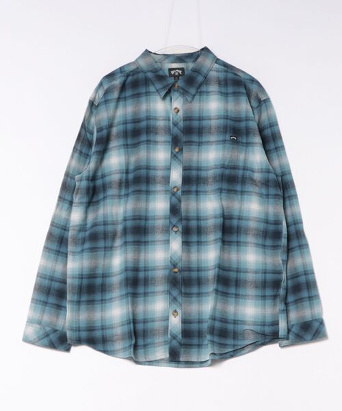 BILLABONG(ビラボン)の「BILLABONG メンズ COASTLINE FLANNEL 長袖シャツ 【2026年秋冬モデル】/ビラボンチェックネルシャツ(シャツ/ブラウス・メンズ・ブルー系その他/レッド系その他/ブラック/オフホワイト・MEDIUM/X-LARGE/LARGE)」の5枚目の写真
