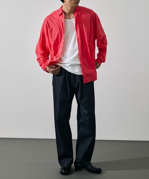 is-ness(イズネス)の「【is-ness/イズネス】Selvedge 5-Pocket One-Wash Denim Pants(デニムパンツ・メンズ・ダークインディゴブルー/ブラック・L/M)」の8枚目の写真