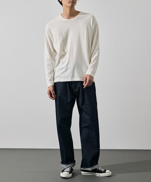 is-ness(イズネス)の「【is-ness/イズネス】Selvedge 5-Pocket One-Wash Denim Pants(デニムパンツ・メンズ・ダークインディゴブルー/ブラック・L/M)」の10枚目の写真