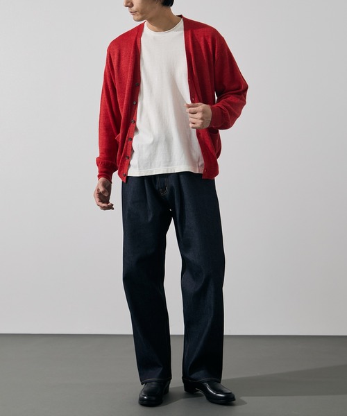 is-ness(イズネス)の「【is-ness/イズネス】Selvedge 5-Pocket One-Wash Denim Pants(デニムパンツ・メンズ・ダークインディゴブルー/ブラック・L/M)」の11枚目の写真