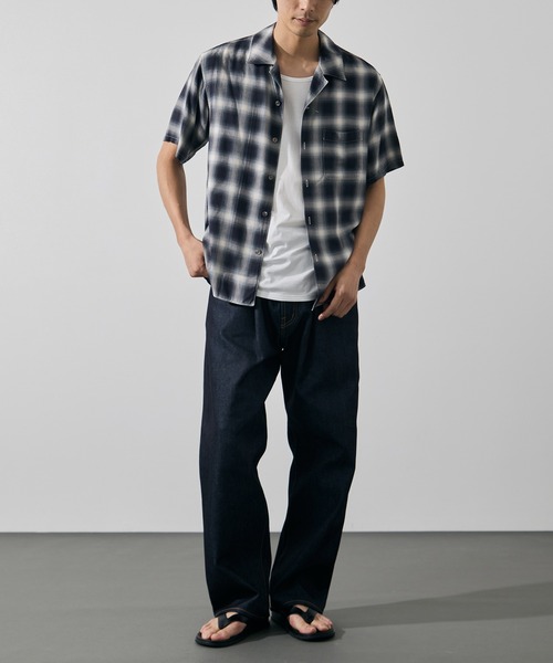 is-ness(イズネス)の「【is-ness/イズネス】Selvedge 5-Pocket One-Wash Denim Pants(デニムパンツ・メンズ・ダークインディゴブルー/ブラック・L/M)」の12枚目の写真