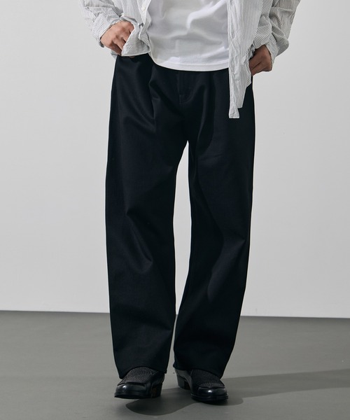 is-ness(イズネス)の「【is-ness/イズネス】Selvedge 5-Pocket One-Wash Denim Pants(デニムパンツ・メンズ・ダークインディゴブルー/ブラック・L/M)」の17枚目の写真