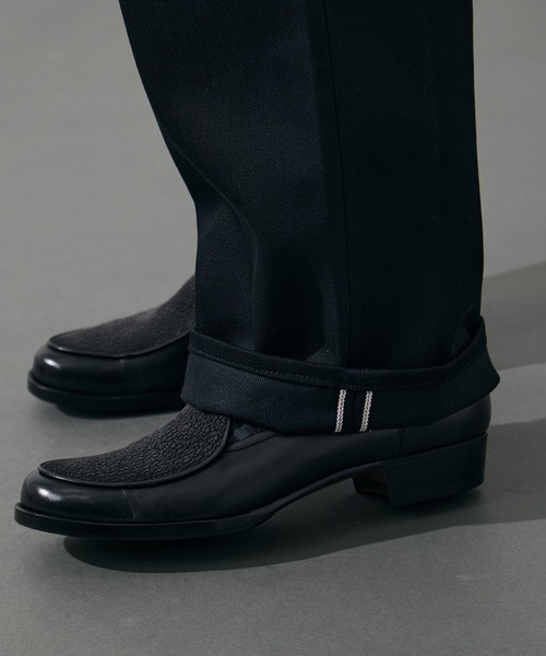 is-ness(イズネス)の「【is-ness/イズネス】Selvedge 5-Pocket One-Wash Denim Pants(デニムパンツ・メンズ・ダークインディゴブルー/ブラック・L/M)」の20枚目の写真