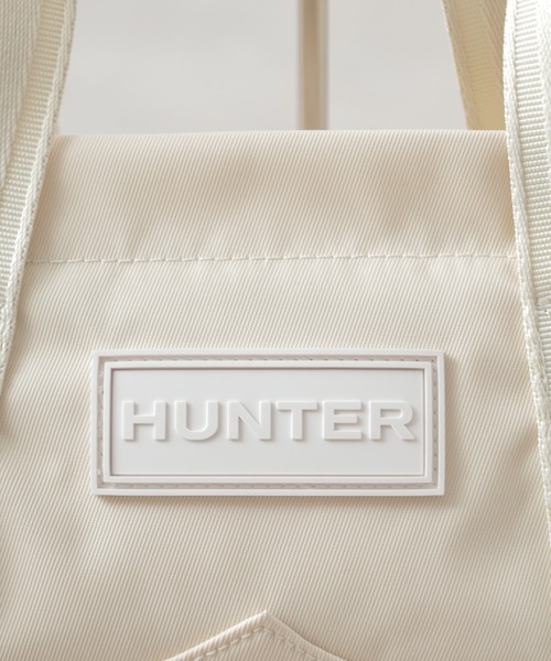 HUNTER(ハンター)の「HUNTER ナイロン ミニ トップクリップ トート ボーン イン スコットランド(トートバッグ・レディース・オフホワイト・FREE)」の5枚目の写真