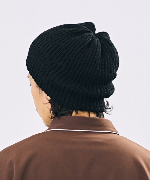 CA4LA（カシラ）の「ECO CAPE LILY4（ニットキャップ/ビーニー・メンズ・グレー/ベージュ/ブラック・ONESIZE）」の6枚目の写真