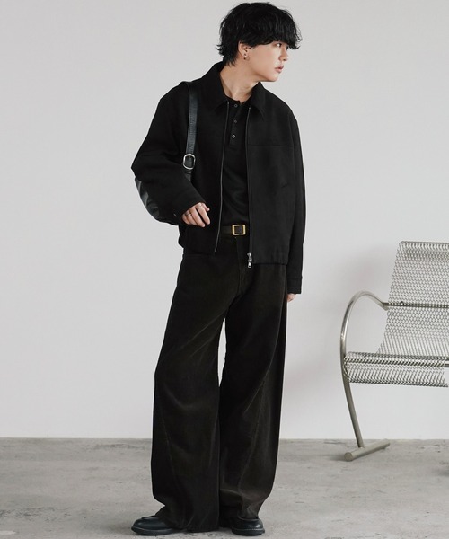 WYM LIDNM(ウィム バイ リドム)の「ANILINE LEATHER HOOK BELT(ベルト・メンズ・ブラック/ダークブラウン・M/L)」の22枚目の写真