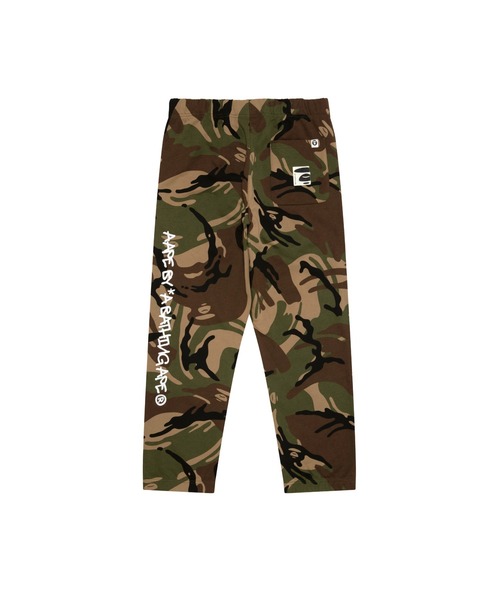 AAPE BY A BATHING APE（エーエイプバイアベイシングエイプ）の「AAPE SWEAT PANTS(Camouflage)（スウェットパンツ・メンズ・グリーン系その他2/ホワイト×ブラック・LARGE/MEDIUM/SMALL/X-LARGE）」の12枚目の写真
