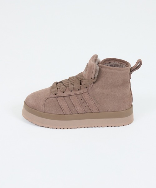 Rouge vif la cle（ルージュヴィフラクレ）の「【adidas/アディダス】CAMPUS 00s WTR MD W/キャンパス ウィンター ミッドブーツ/スノーブーツ（ブーツ・レディース・モカ/ベージュ・25/24/23）」の9枚目の写真