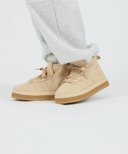 Rouge vif la cle（ルージュヴィフラクレ）の「【adidas/アディダス】CAMPUS 00s WTR MD W/キャンパス ウィンター ミッドブーツ/スノーブーツ（ブーツ・レディース・モカ/ベージュ・25/24/23）」の12枚目の写真