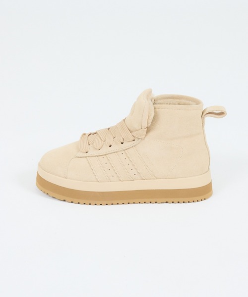 Rouge vif la cle（ルージュヴィフラクレ）の「【adidas/アディダス】CAMPUS 00s WTR MD W/キャンパス ウィンター ミッドブーツ/スノーブーツ（ブーツ・レディース・モカ/ベージュ・25/24/23）」の18枚目の写真