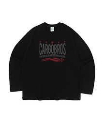 CB オールスター ヴィンテージ グラフィック ロングスリーブ Tシャツ (ブラック)