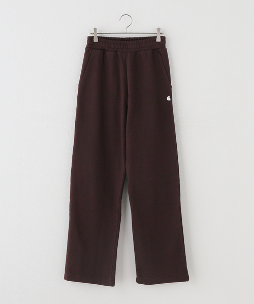 Carhartt WIP(カーハートダブリューアイピー)の「CARHARTT WIP / カーハート ダブリューアイピー W' Cassie Sweat Pant(スウェットパンツ・レディース・ブラック/ブラウン・X-SMALL)」の2枚目の写真