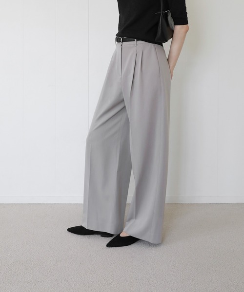 SAPPUN(サプン)の「Rilian(リリアン)ポインテッドスエードフラットパンプス(220-65107)SAPPUN(サプン)(パンプス・レディース・ブラック/ベージュ/グレー/ブラウン・22.5/23/23.5/24/24.5)」の15枚目の写真