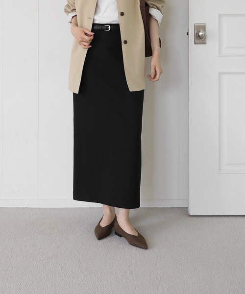 SAPPUN(サプン)の「Rilian(リリアン)ポインテッドスエードフラットパンプス(220-65107)SAPPUN(サプン)(パンプス・レディース・ブラック/ベージュ/グレー/ブラウン・22.5/23/23.5/24/24.5)」の19枚目の写真