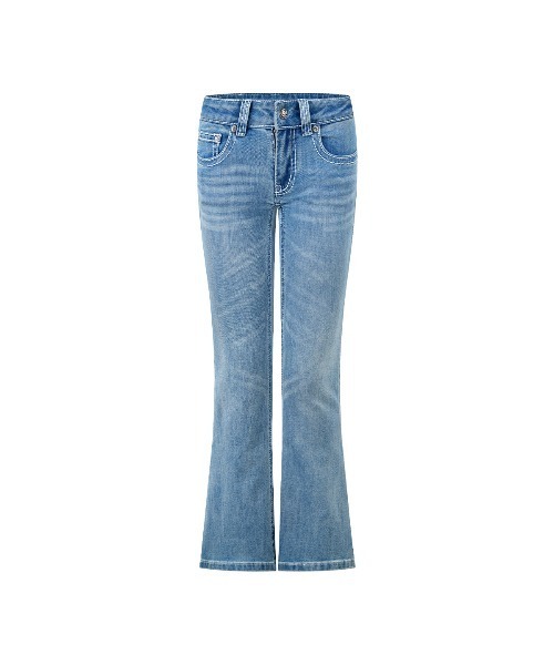 SupBaby by SUPPLIER（サプベイビーバイサプライヤー）の「デニム｜Embroidery Flared Jeans｜SupBaby by SUPPLIER（デニムパンツ・レディース・ライトブルー・SMALL/X-SMALL）」の8枚目の写真