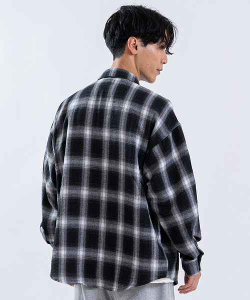 Universal Style Wear(ユニバーサルスタイルウェア)の「TCRビエラチェック長袖ルーズREGシャツ(シャツ/ブラウス・メンズ・C/A/B・LARGE/X-LARGE/MEDIUM)」の17枚目の写真