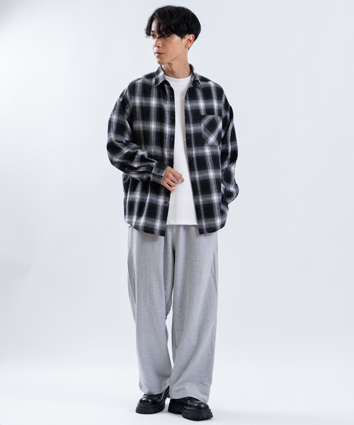 Universal Style Wear(ユニバーサルスタイルウェア)の「TCRビエラチェック長袖ルーズREGシャツ(シャツ/ブラウス・メンズ・C/A/B・LARGE/X-LARGE/MEDIUM)」の18枚目の写真