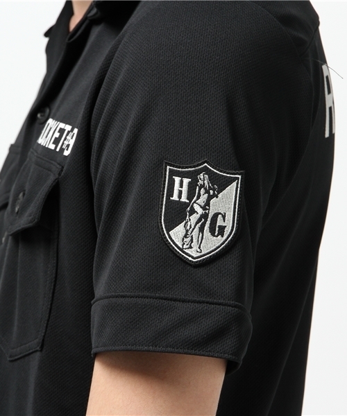 HYSTERIC GLAMOUR（ヒステリックグラマー）の「ROCKET#9 pt SH（シャツ/ブラウス・メンズ・ネイビー/ブラック・SMALL/LARGE/MEDIUM）」の6枚目の写真