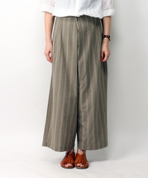 LBC | コットンリネンタック使いガウチョパンツ(その他パンツ)