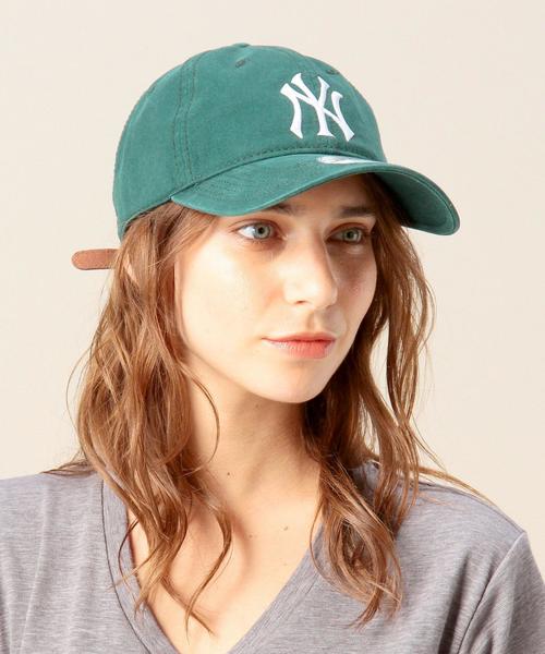 BEAUTY&YOUTH UNITED ARROWS（ビューティーアンドユースユナイテッドアローズ）の「＜NEWERA＞920 NYキャップ◆（キャップ・レディース・ダークグリーン/ネイビー/ライトグレー/ケリー/その他1/レッド・FREE）」の3枚目の写真