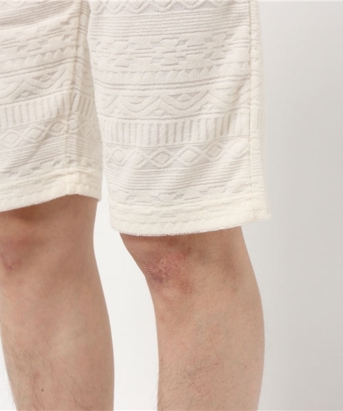 VENCEEXCHANGE（ヴァンスエクスチェンジ）の「パイルオルテガジャガードショーツ              （その他パンツ・メンズ・オフホワイト/グレー・MEDIUM/LARGE）」の9枚目の写真