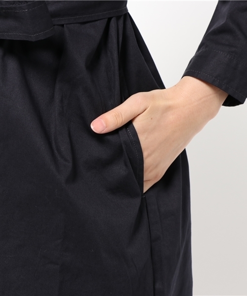 LBC（エルビーシー）の「コットンツイル微起毛チュニックワンピース           （ワンピース・レディース・ライトブラウン/ネイビー/グリーン・LARGE/MEDIUM）」の12枚目の写真