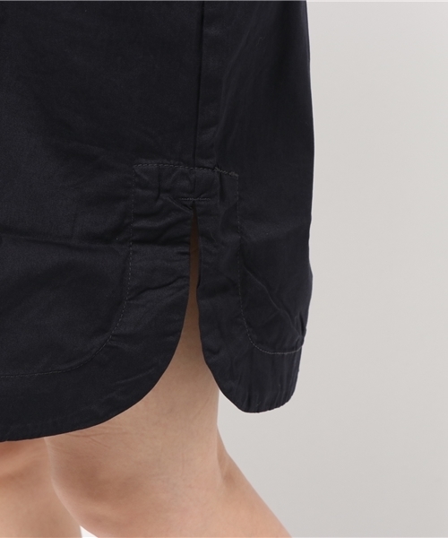 LBC（エルビーシー）の「コットンツイル微起毛チュニックワンピース           （ワンピース・レディース・ライトブラウン/ネイビー/グリーン・LARGE/MEDIUM）」の13枚目の写真